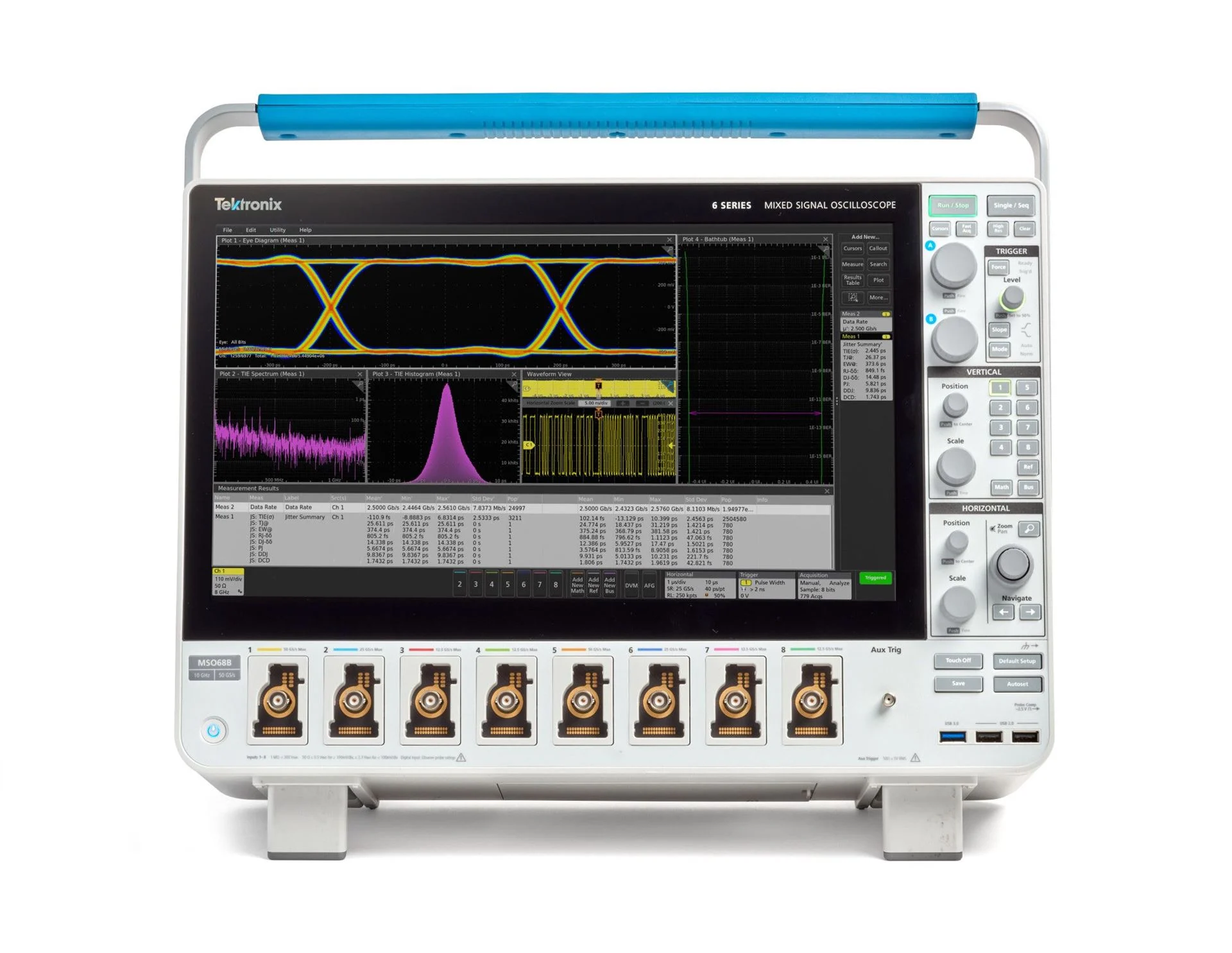 泰克 Tektronix 全新MSO6B系列 混合信號示波器