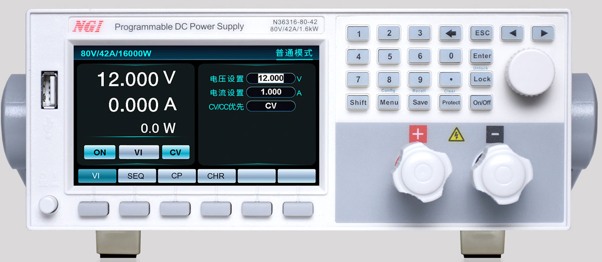 N36300 系列高性能桌面式可編程直流電源